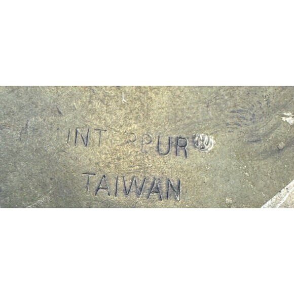 VTG Enameled Brass Bowl Trinket  Box Floral Design, red Orange White Green Blue - Picture 3 of 4